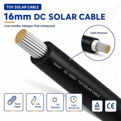 Kabel solarny DC 16 mm